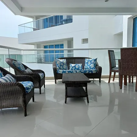 Luxury Beachfront 6 Guests 1 Cartagena